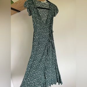 Urban Outfitters Floral Wrap-Dress